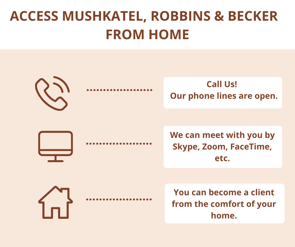 Access Mushkatel, Gobbato & Kile from Home