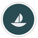 icon of a sailboat