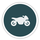 icon of a motorcycle
