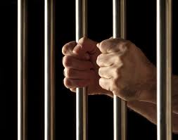 behind bars
