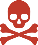 icon of skull and crossbones