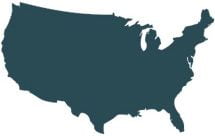 graphic of the United States of America