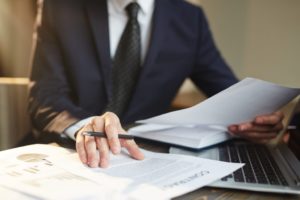 Our Phoenix contract lawyer at his desk