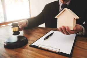 An Arizona real estate attorney looks over a deal in Sun City. 