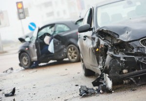 A deadly car collision on the street in Peoria, Arizona. 