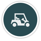 icon of a golf cart