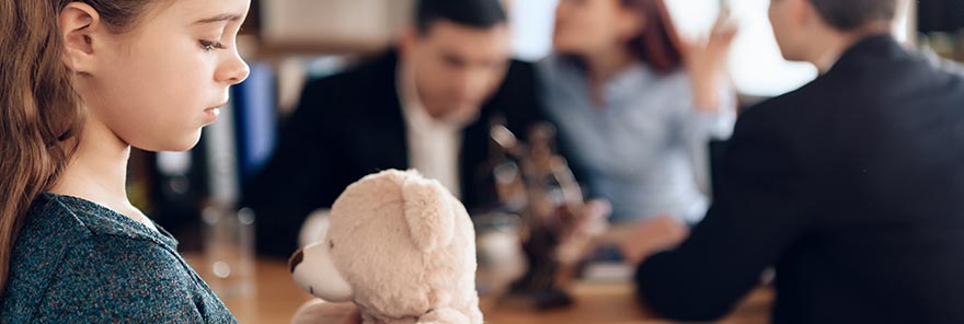 A Sun City child custody lawyer tries to calm down parents who are fighting about custody rights.