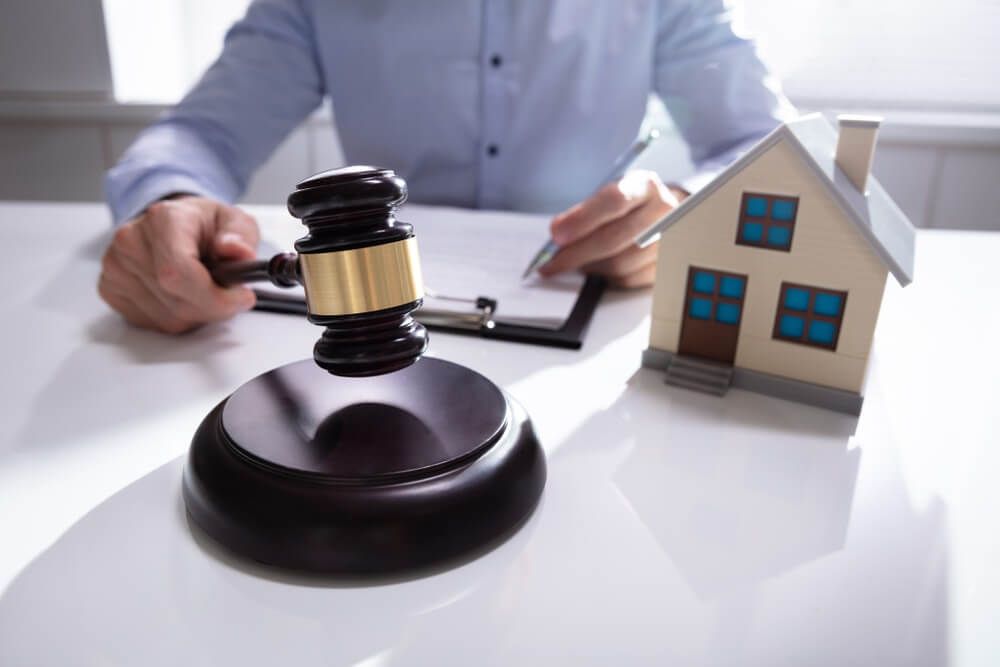 Lawyer for property division concept